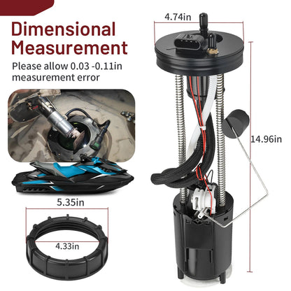 Fuel Pump Assembly for Sea-Doo GTI/GTS 130/155 (2011-2012)