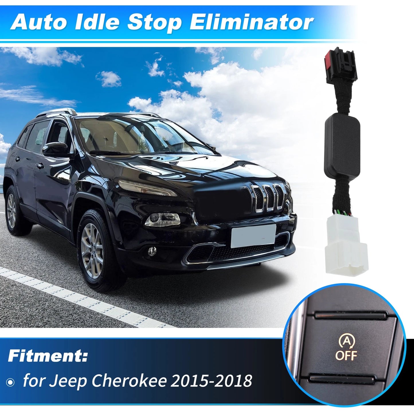 Auto Start Stop Eliminator for Jeep Cherokee (2015-2018)