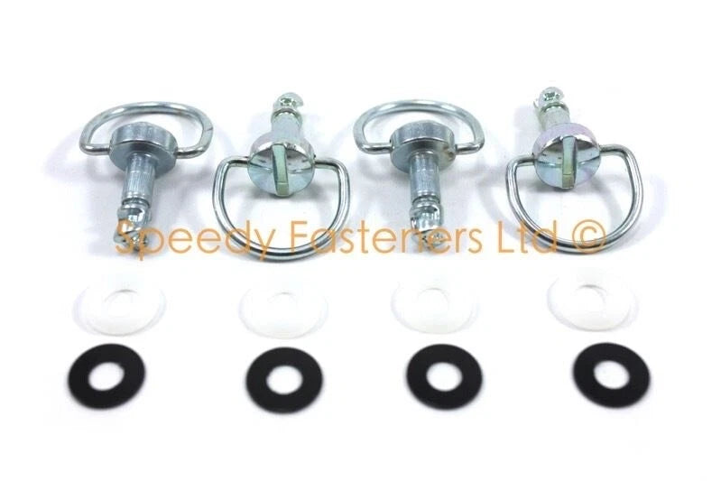 4x Original Dzus D-Clip Ring Panex Fastener 17mm for Yamaha R1 R6