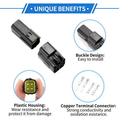 4 Pin Oxygen Sensor Connector Plug for Mazda & Nissan