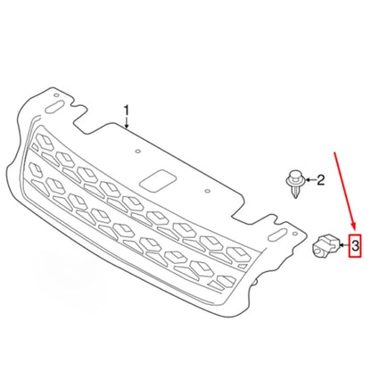 Front Bumper Grille Clip for Land Rover Discovery 4 & Discovery Sport