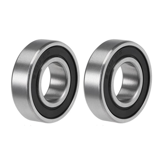 2 x Deep Groove Ball Bearings Z2 15x32x9mm Double Sealed Chrome Steel for SKF
