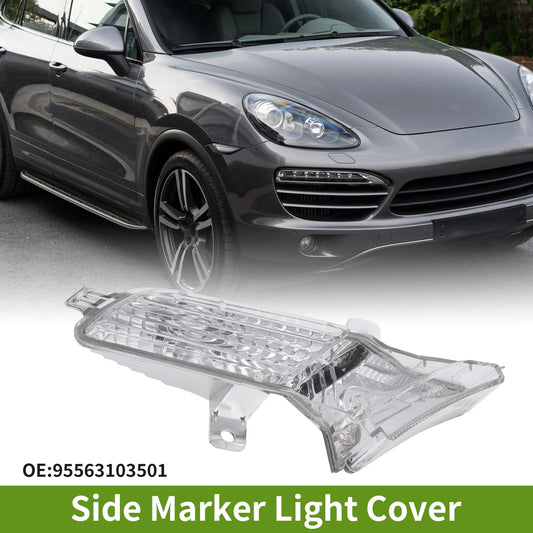 1x Left Side Marker Light Cover for Porsche Cayenne (2011 - 2014)
