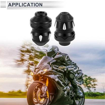 Slider Frame / 2 x 15mm Aluminum Alloy Plastic Motorcycle Slider for Bike