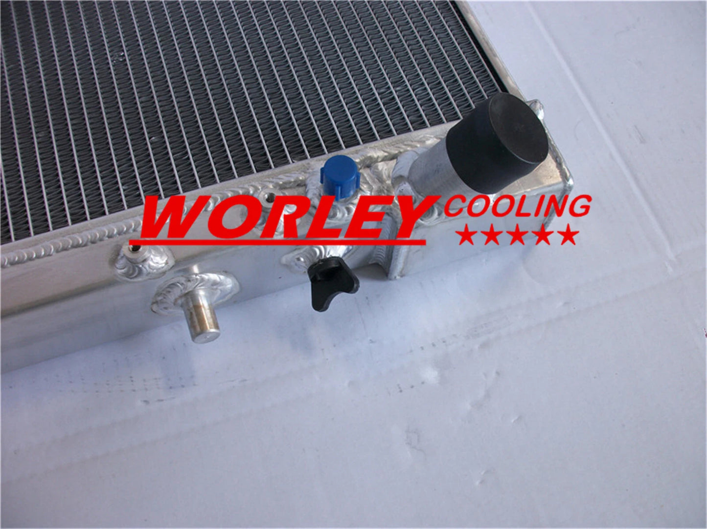 44mm Aluminum Radiator for Ford Capri SA SB 1.6 Turbo (1989-1995)