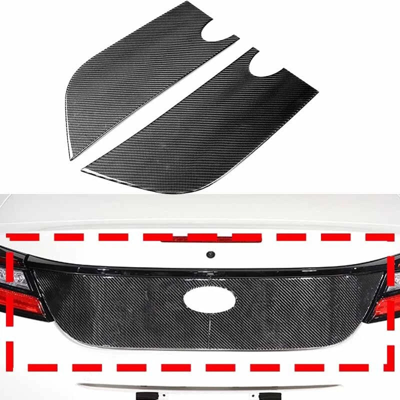 Carbon Fiber Rear Trunk Tailgate Panel Cover for Toyota GR86/Subaru BRZ 2022+
