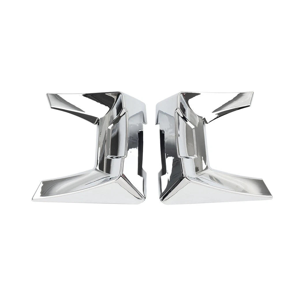 Chrome Saddlebag Lid Spoilers for Harley Road Glide Ultra Limited (2014-2023)