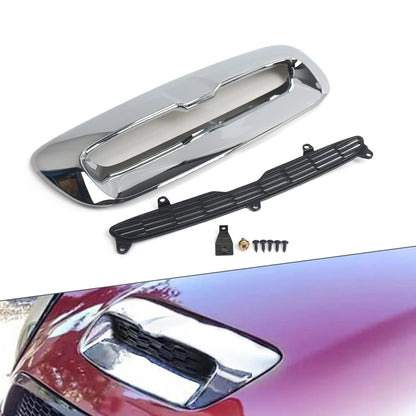 Chrome Front Hood Air Intake Vent Scoop for BMW Mini Cooper (2007-2013)