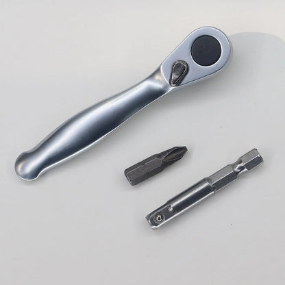 72 Teeth Ratchet Wrench for Hand Tools Screwdriver Handle Small Wrenches