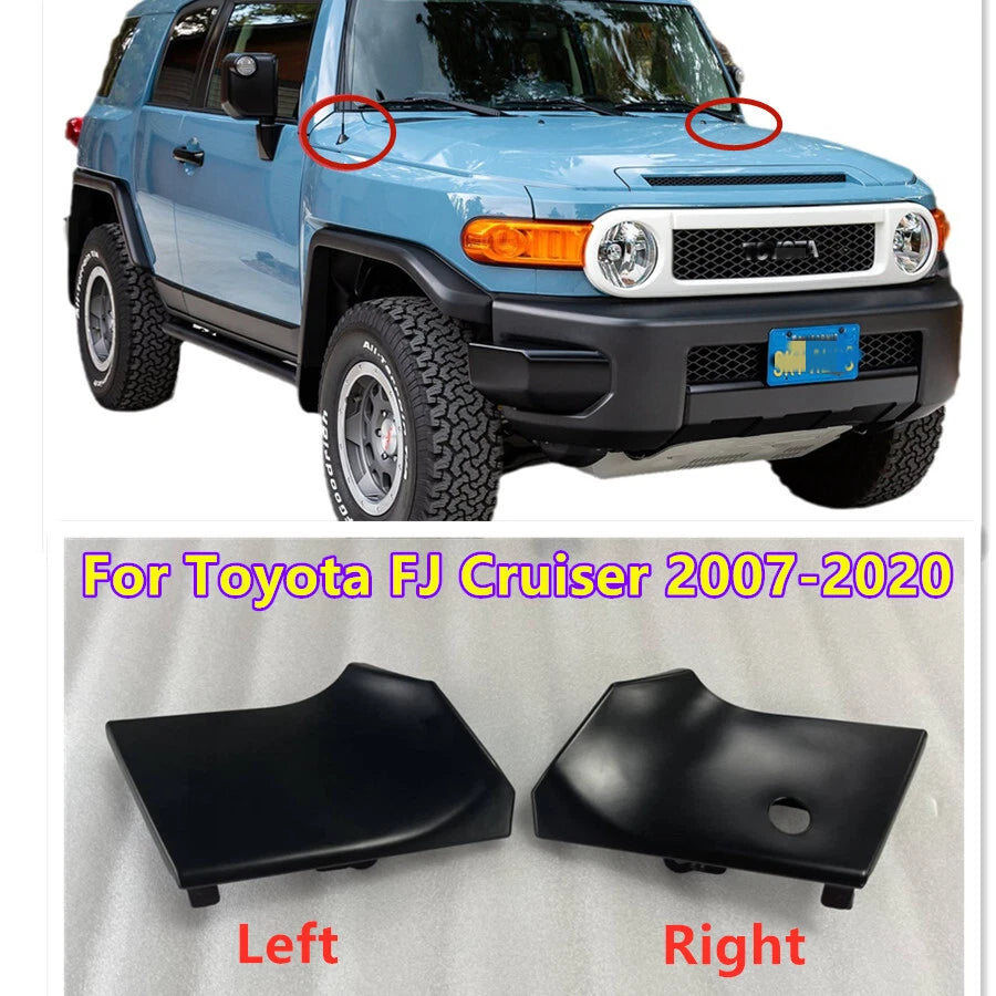 Upper Fender Hood Panel Antenna Base Trim Cover for Toyota FJ Cruiser (2007–2020)
