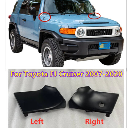 Upper Fender Hood Panel Antenna Base Trim Cover for Toyota FJ Cruiser (2007–2020)