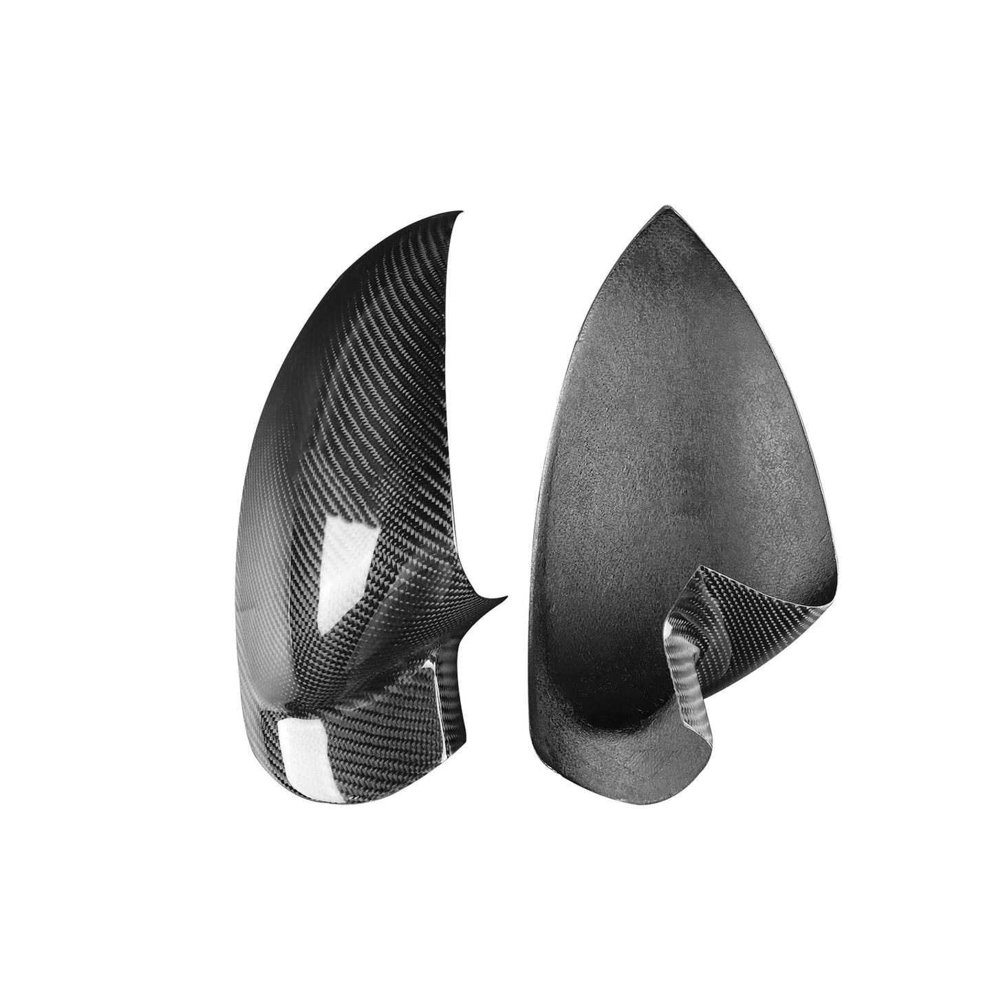 Real Carbon Fiber Stick-on Mirror Caps Cover Trim For Buick Regal 2009-2015