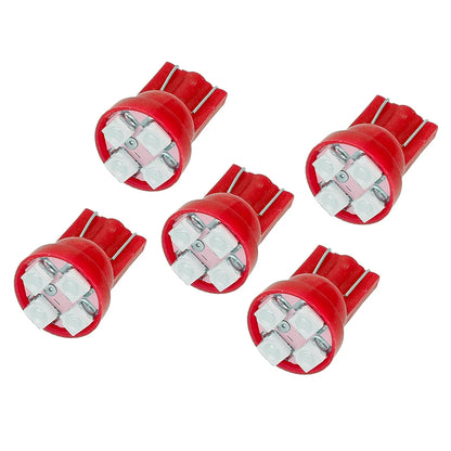 10 x T10 W5W 168 194 4-SMD LED Dash Gauge Lights for Car (Various Years)