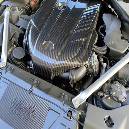 Bonnet Cover Guard for Toyota Supra MK5 A90 (2019-2021) Dry Carbon Fiber