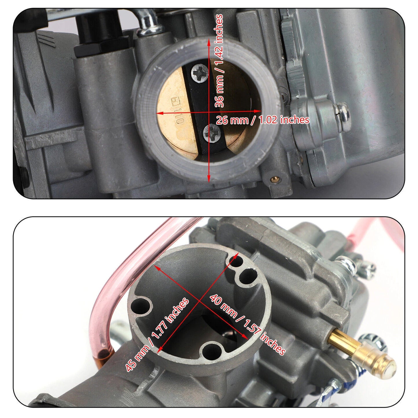 26mm Carburetor for Suzuki GN125 GS125 (1994-2001)