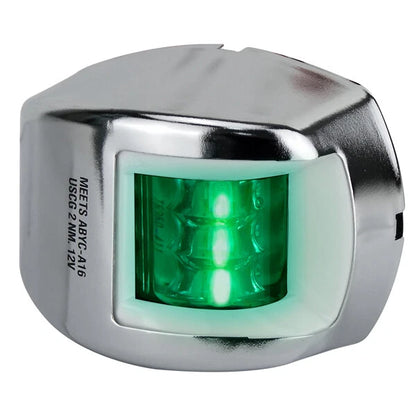 12V LED Navigation Lights Boat Port/Starboard Stainless Steel Cover 2NM