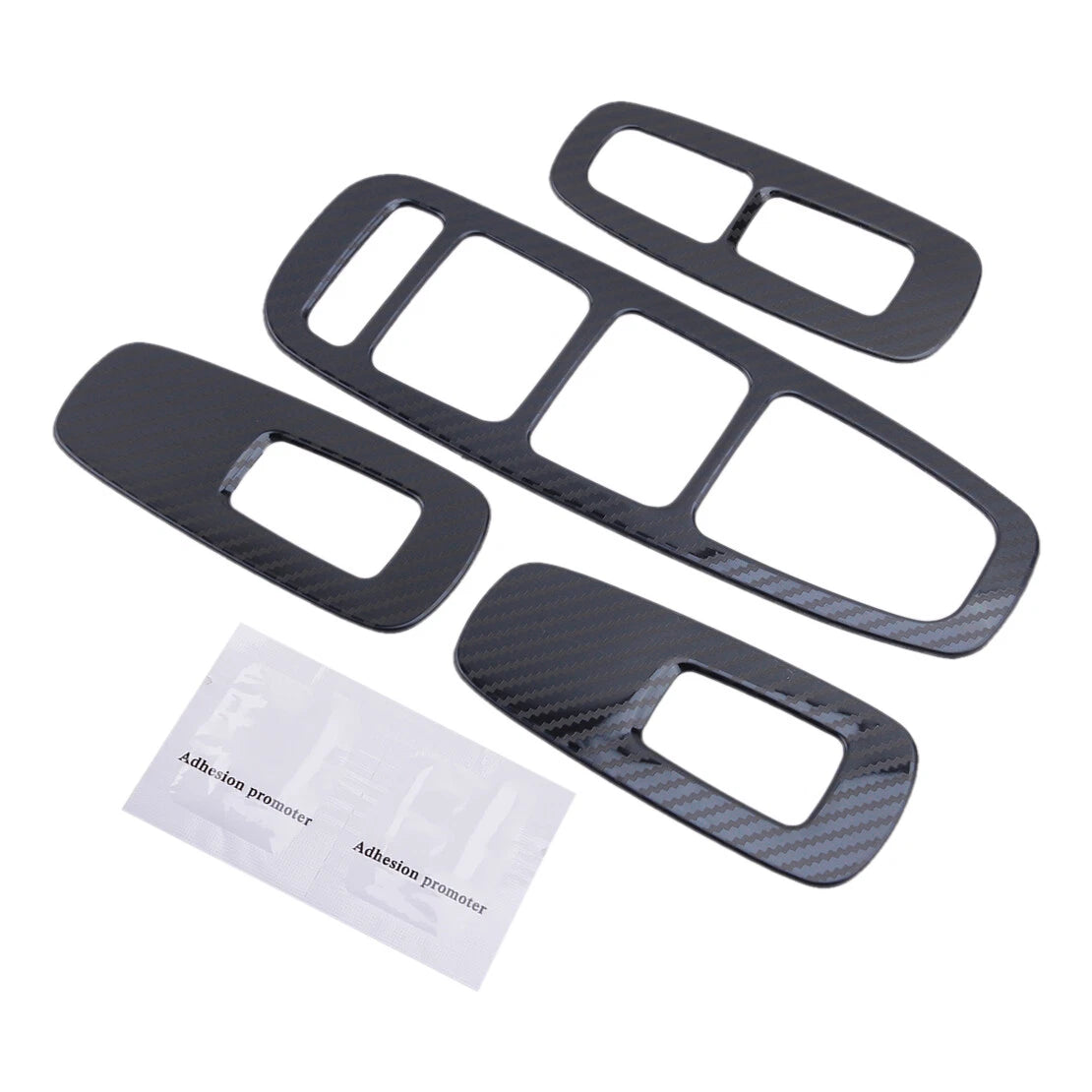 4 x Stainless Steel Window Switch Panel Covers for Hyundai Sonata (2020-2021)