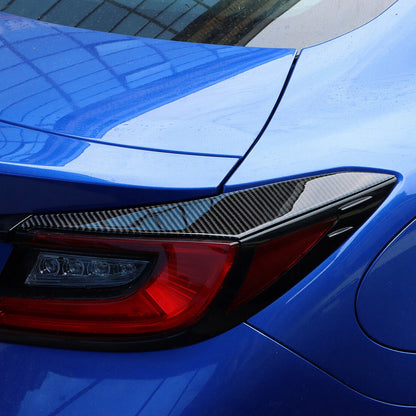 Carbon Fiber Rear Tail Light Eyebrow Strip Covers for Subaru BRZ (2021-2023)
