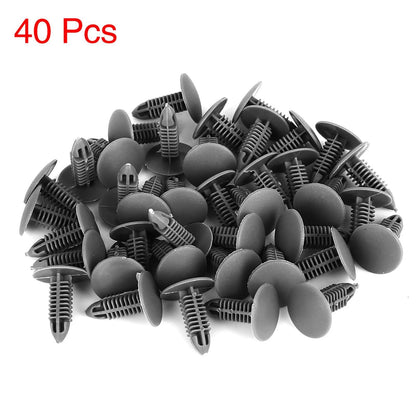 40pcs Plastic Bolt Rivets Trim Panel Retainer Clips for Toyota