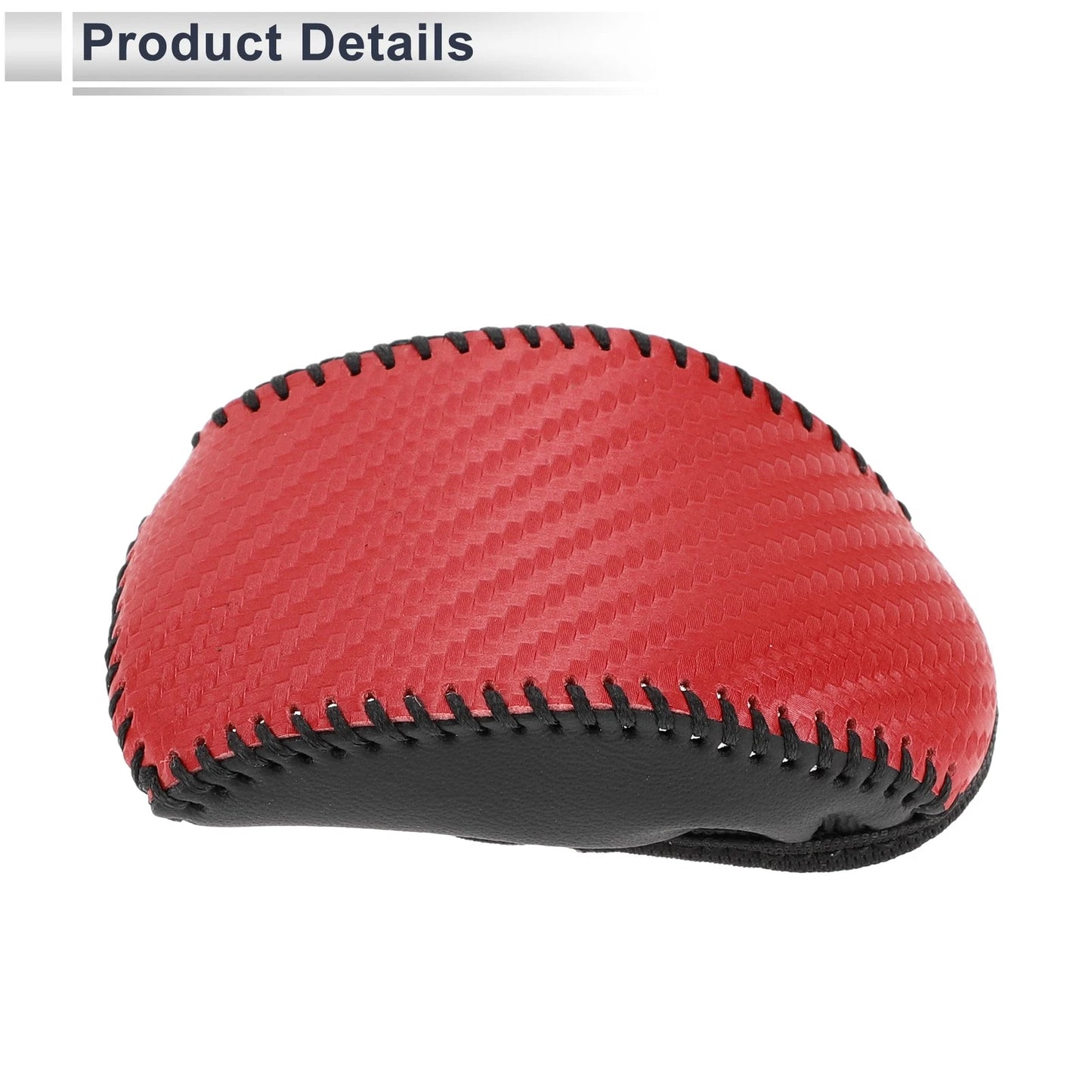 Red Carbon Fiber Gear Shift Knob Cover for Toyota RAV4 (2019-2024)