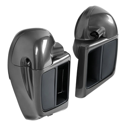 Vented Fairings for Harley Street Glide (2014-2024) - Pearl Red & Silver Gray