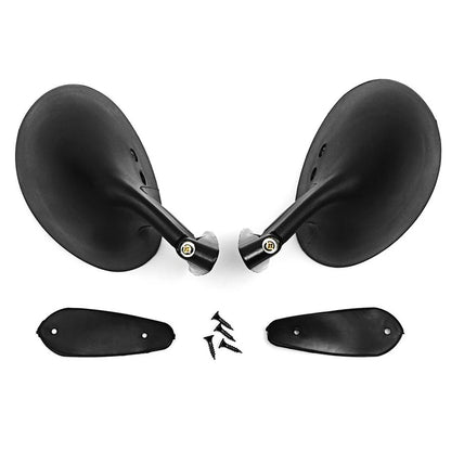 Matte Black California Classic Car Door Wing Rearview Side Mirrors