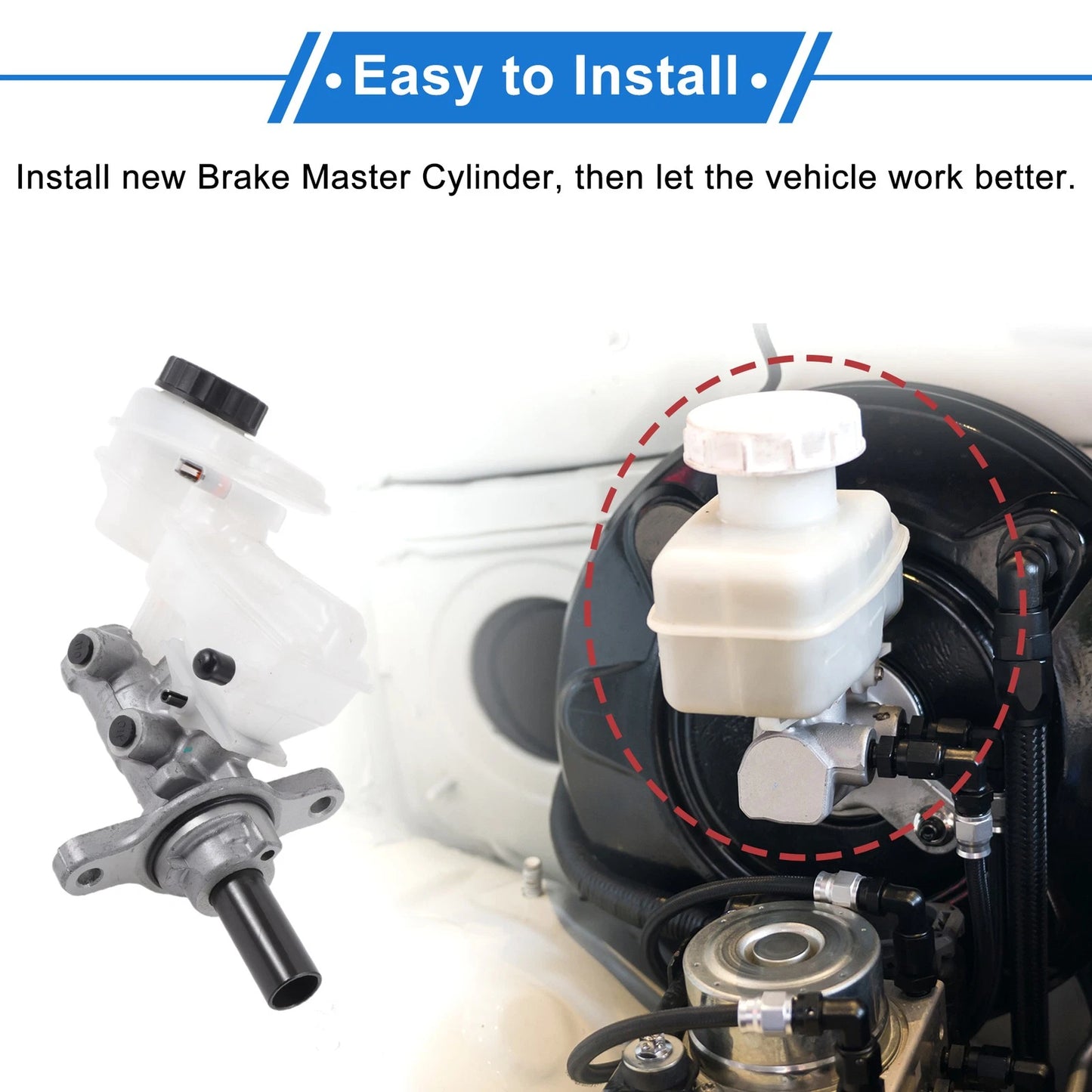 Brake Master Cylinder with Reservoir for Ford Ranger (2011-2015)