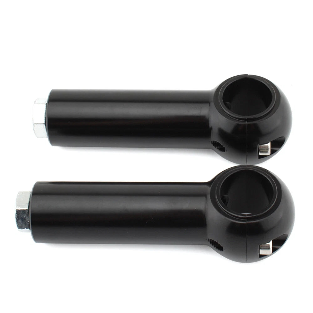 4" Handlebar Clamp Riser for Harley Davidson Cruisers  - Pair