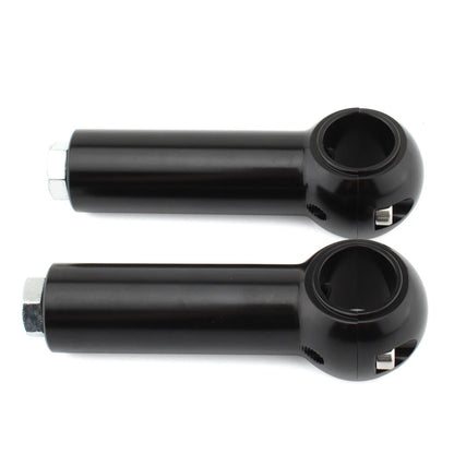 4" Handlebar Clamp Riser for Harley Davidson Cruisers  - Pair