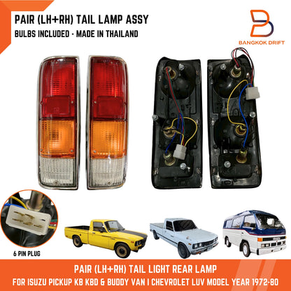 Rear Lights for Isuzu KB21 KB20 (1972-1980) |  Tail Lamps | Holden Rodeo
