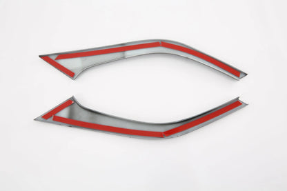 Carbon Fiber Rear Fog Light Decor Cover Trim for 2020-2023 Toyota Highlander (2020-2023)