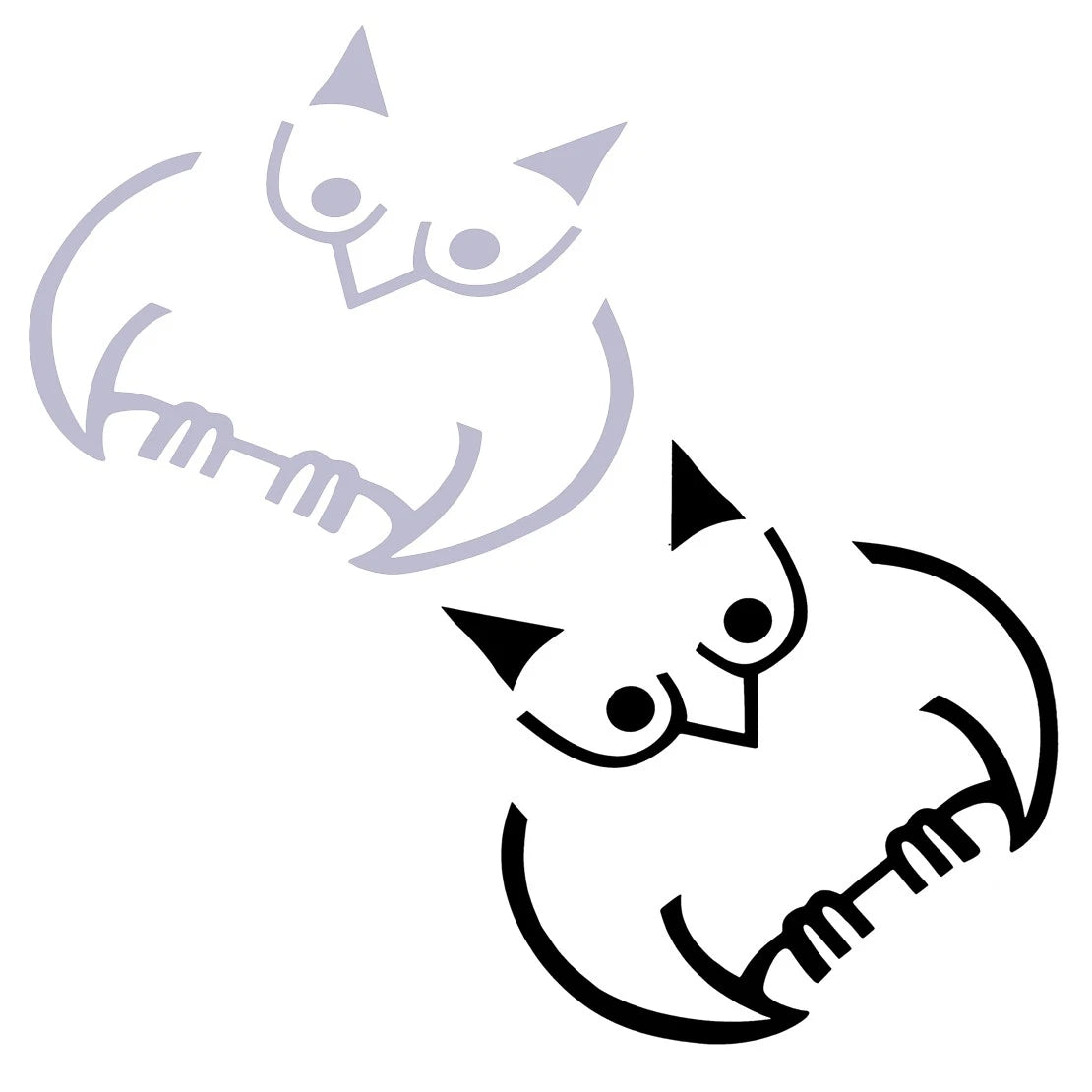 Owl Decal Rear Logo Sticker for Mazda Accessories