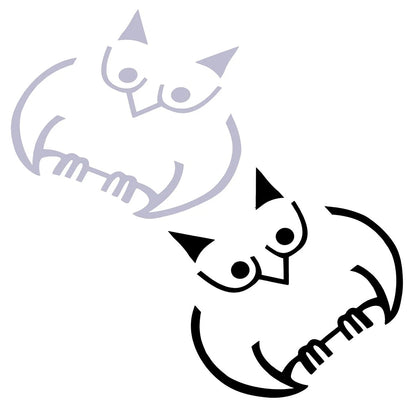 Owl Decal Rear Logo Sticker for Mazda Accessories