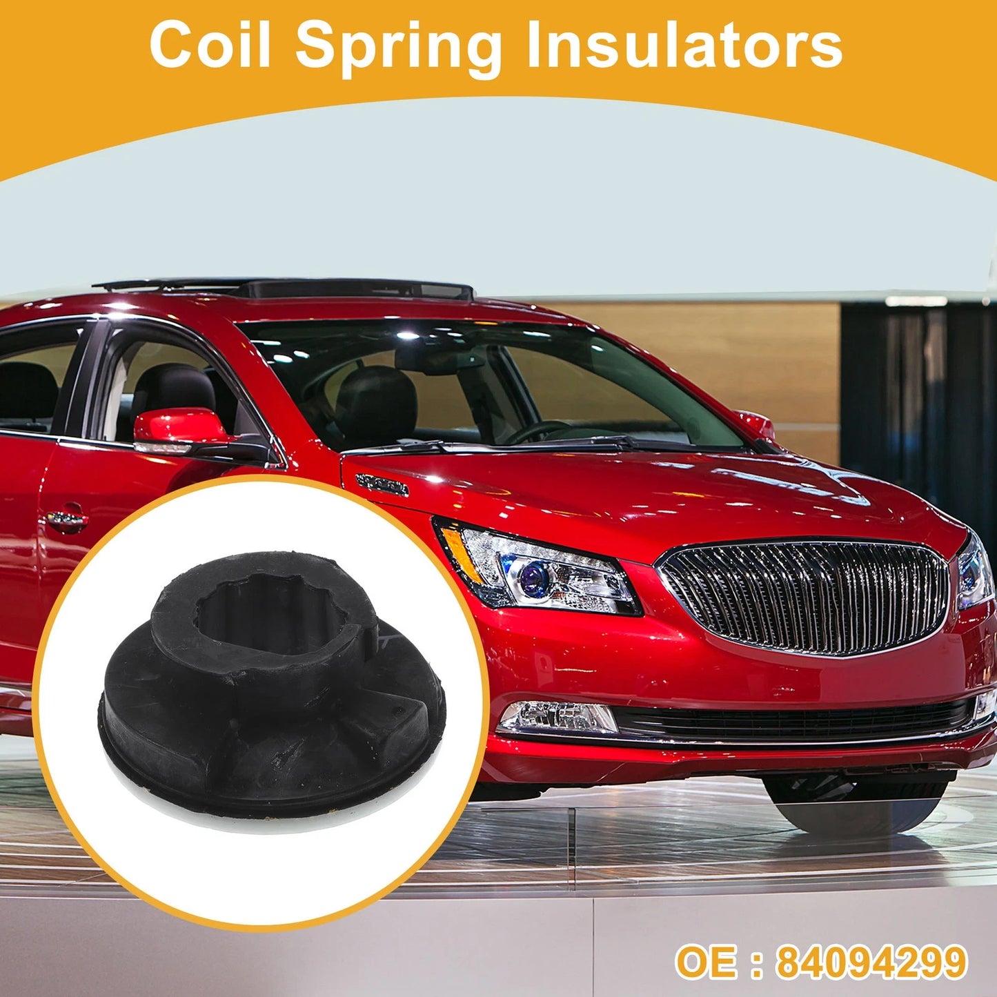 Front Lower Coil Spring Insulators for Buick Regal TourX (2018–2020)