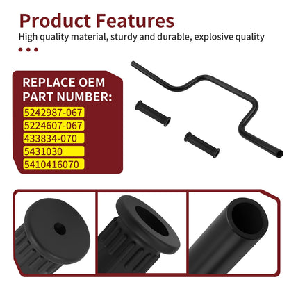 Heavy Duty Handlebar & Grips for Polaris Sportsman 700 (2002-2005)