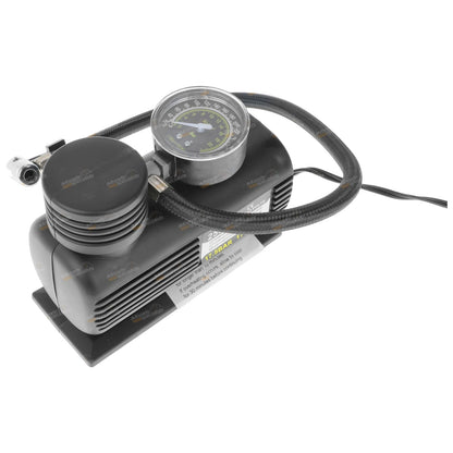 Mini 12V 250PSI 15LPM Air Compressor for Cars, Bikes, Inflatable