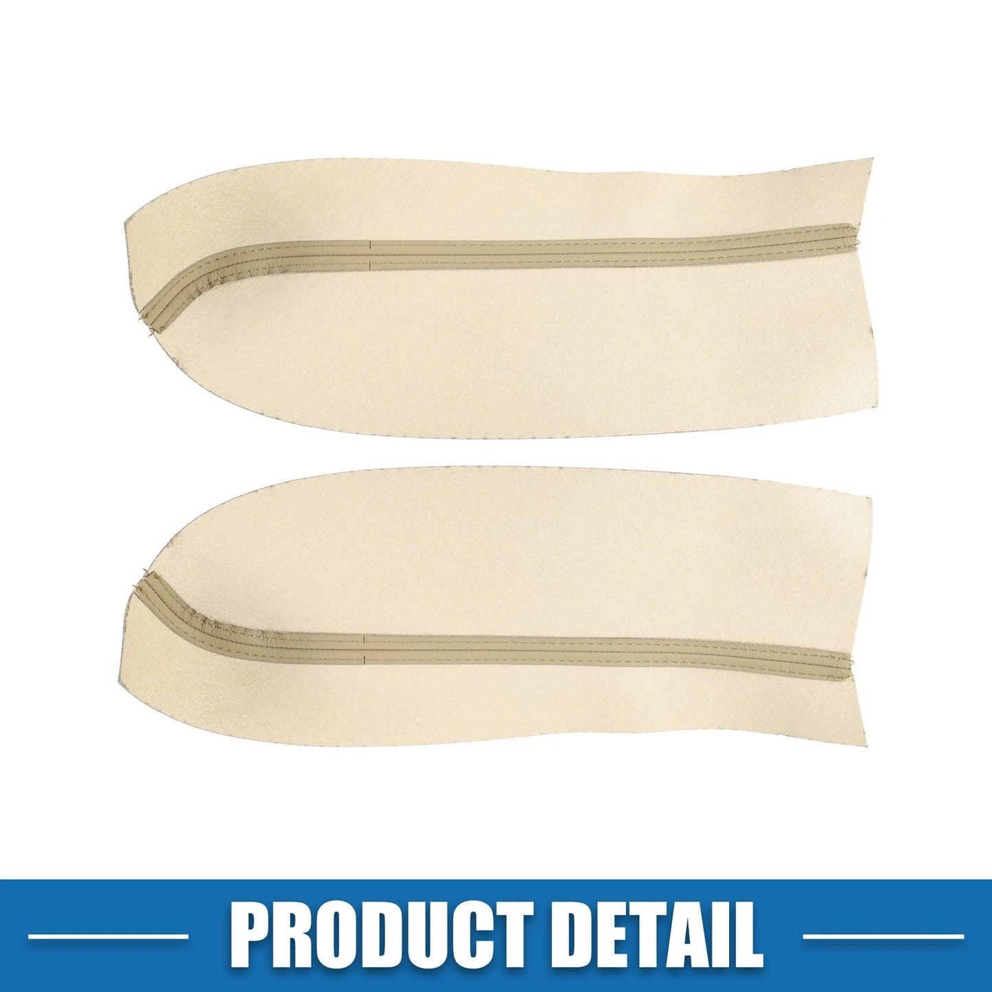 Front Door Panel Armrest Cover for Toyota Prius (2004-2009) Beige 1 Pair