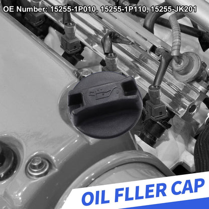 Oil Fuel Tank Cap Cover for Nissan 370Z (2009-2018)