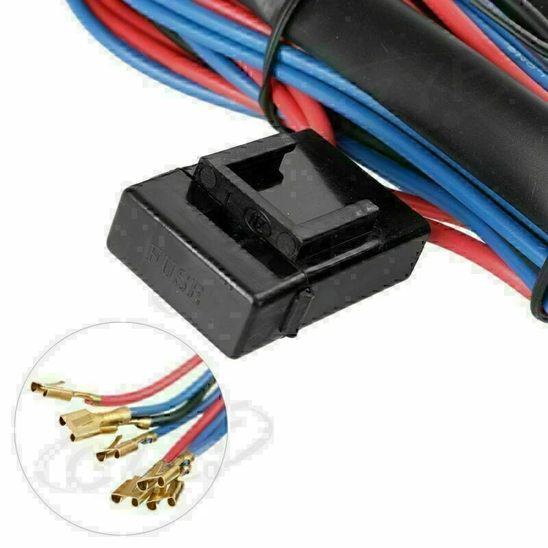 12V Wiring Harness Electric Window Switch Kit for Universal Cars