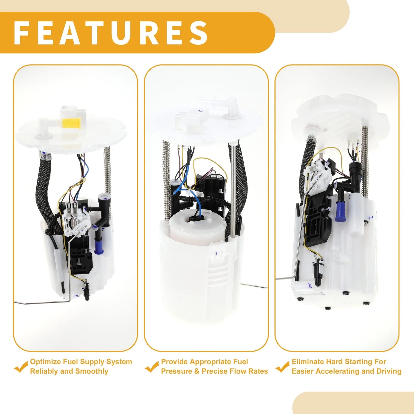 Electric Fuel Filter Pump Assembly for Infiniti FX35 FX50 QX70
