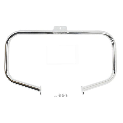 Chrome/Black 1-1/4" Engine Guard for Harley Softail Fat Boy (2000-2017)
