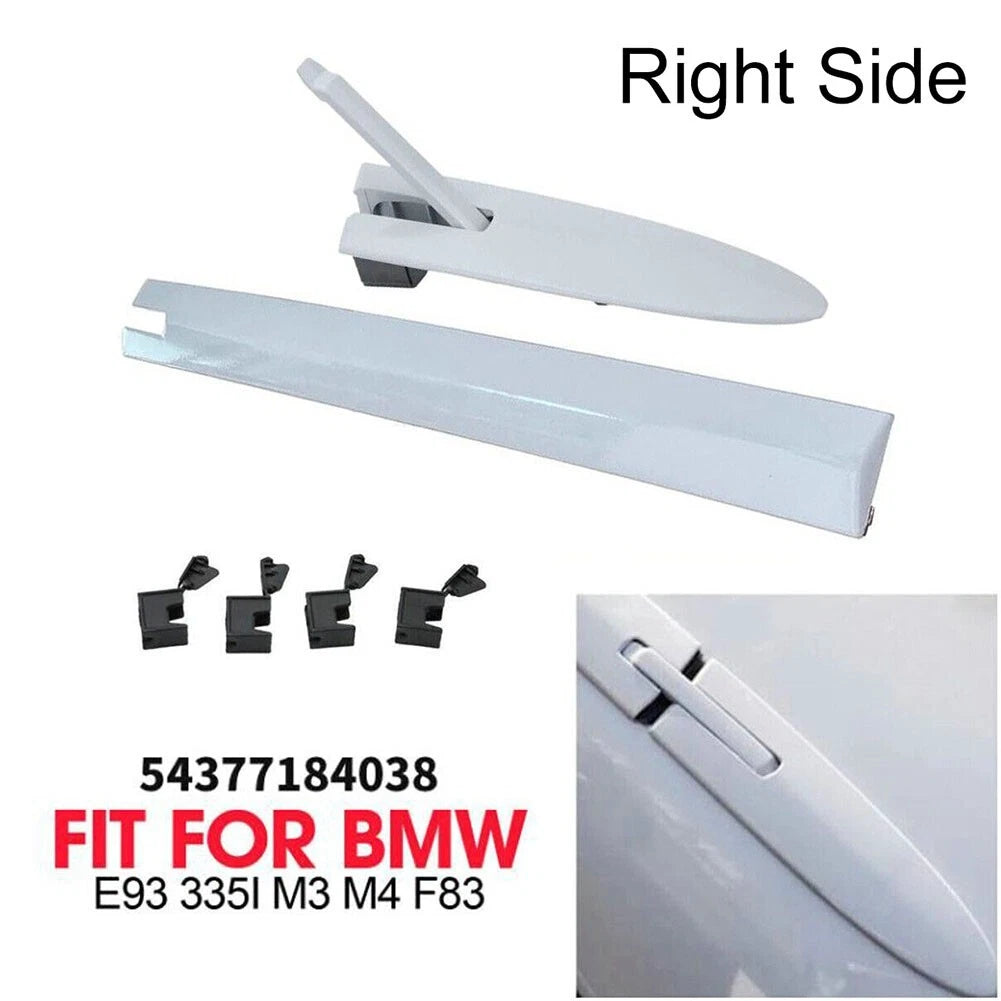 Right Convertible Roof Top Hinge Cover with Clips for BMW E93 F33