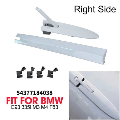 Right Convertible Roof Top Hinge Cover with Clips for BMW E93 F33