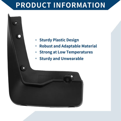 Mud Flaps Splash Guards 1 Set for BMW X1 (2016-2023)