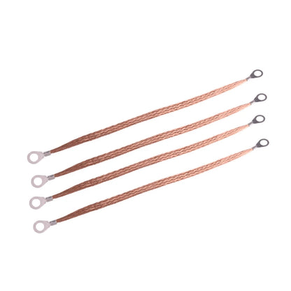 4 x 11.4" Copper Braided Earth Lead Cable Wire Strap for Car Battery