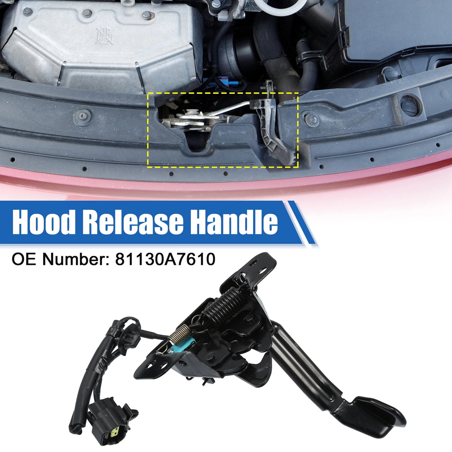 Hood Latch Assembly for Kia Forte (2017-2018)