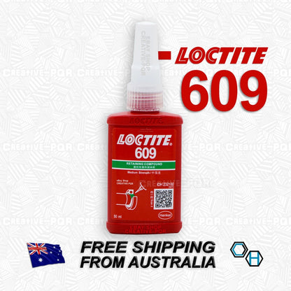 Loctite 609 50ml Retaining Compound Adhesive for Cylindrical Bonding