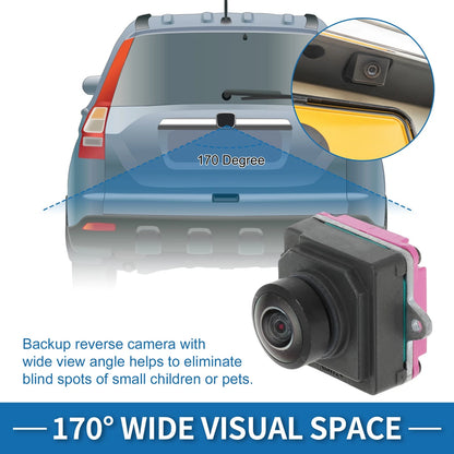 Rear View Park Assist Backup Camera for Jeep Wrangler (2021-2025)