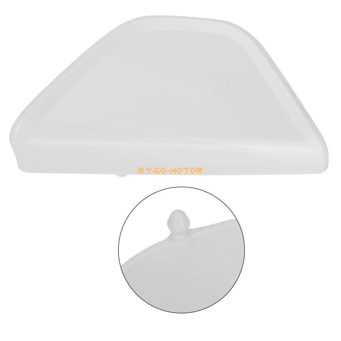 Left Side Cover White for Honda Z50 Z50A Mini Trail (1972–1978)