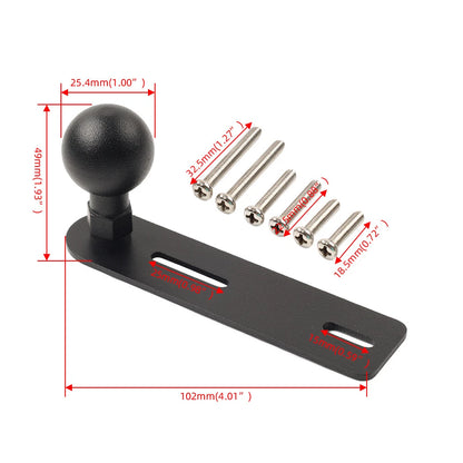 Universal Motor Ball Head Base GPS Phone Holder Clamp for Various Models